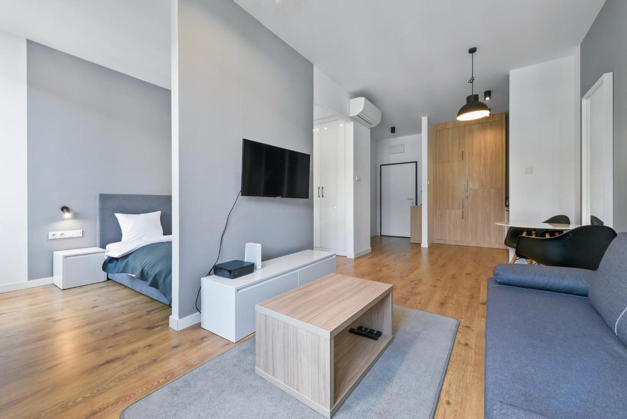 Rentplanet - Apartament Slawinska Варшава Екстер'єр фото